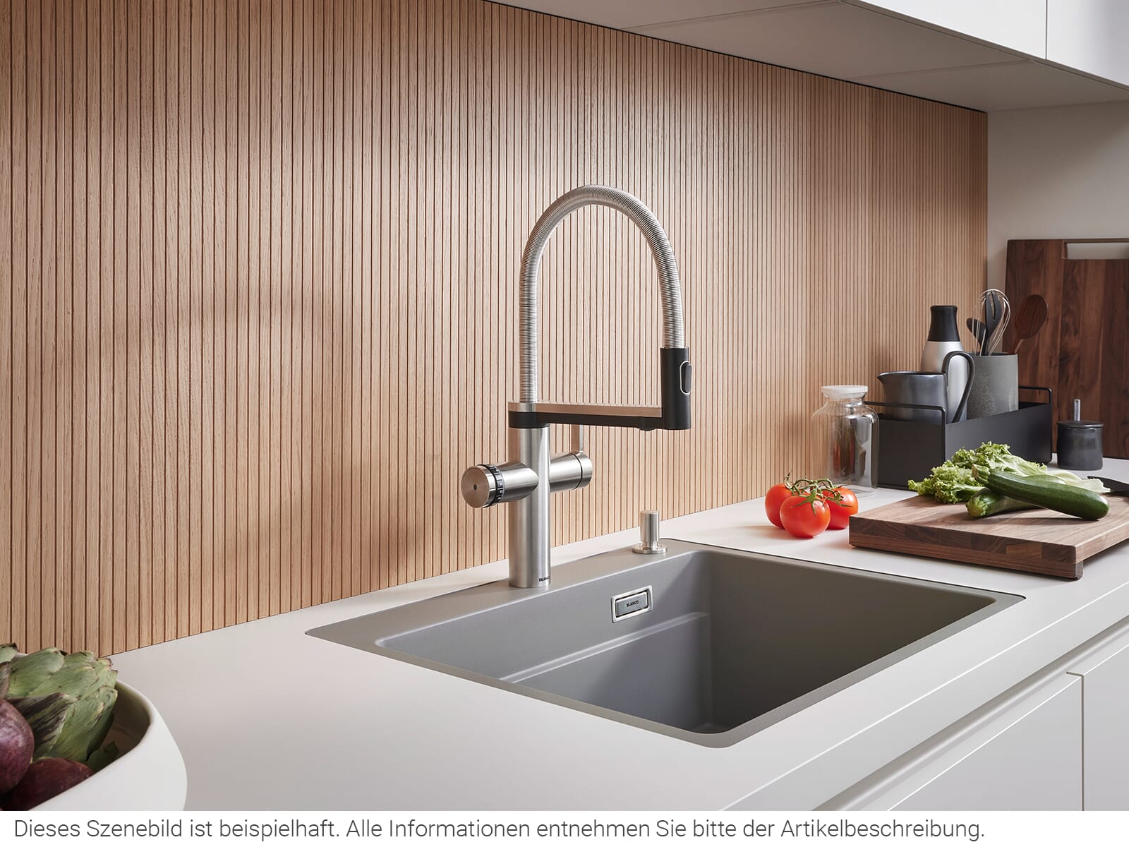 Blanco Set Trinkwasserarmatur Choice Icona + Kühl- und Karbonisierungseinheit Choice.All, Blanco Choice Icona Choice.All