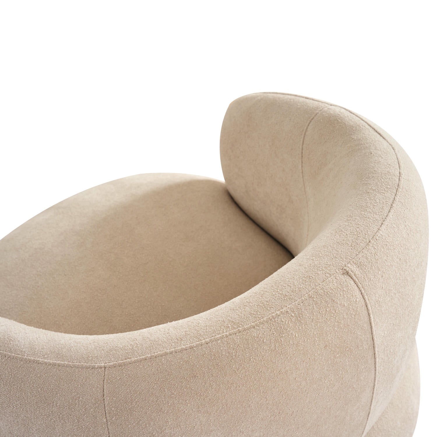 New York Drehsessel - Stoffbezug Creme Beige