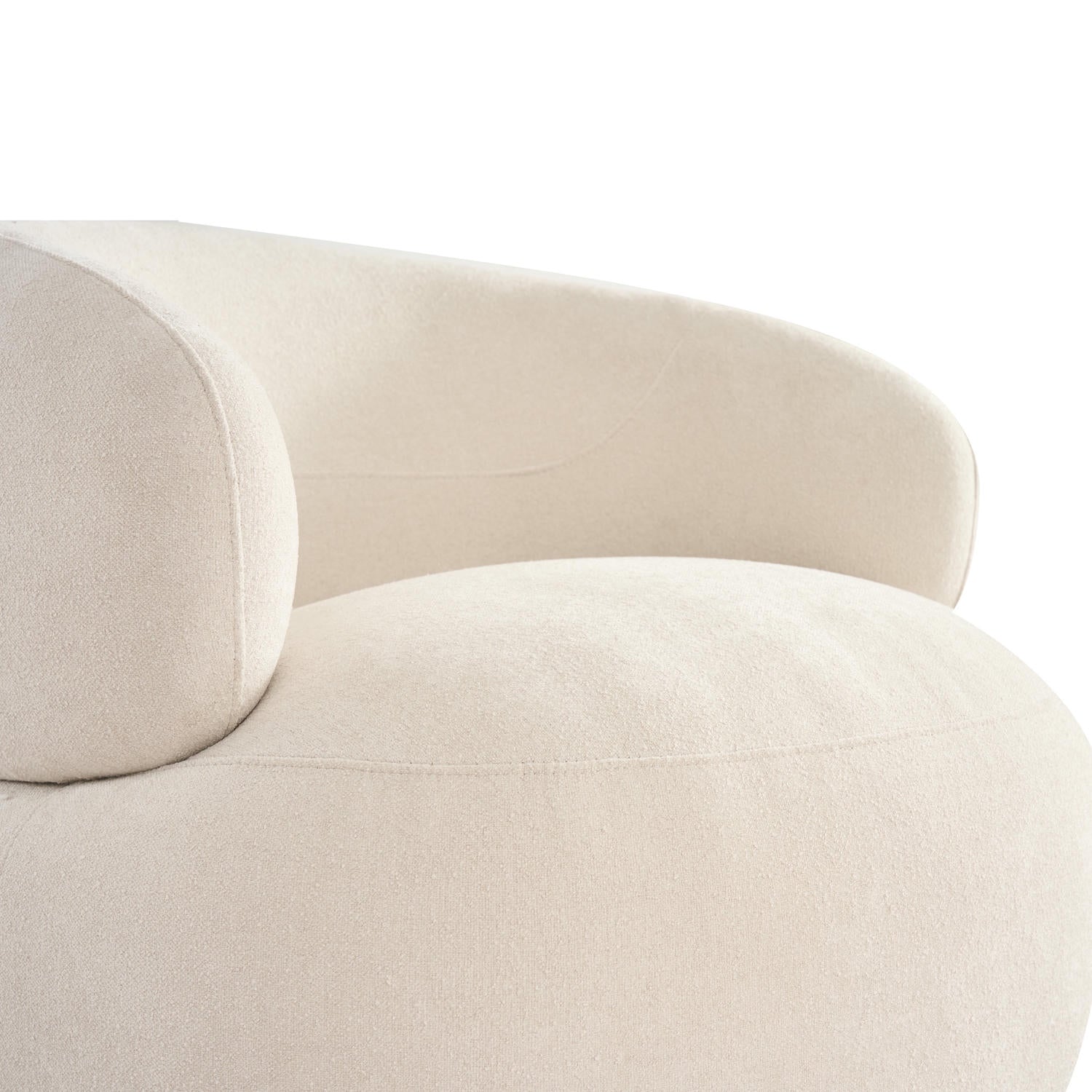 New York Drehsessel - Stoffbezug Creme Beige