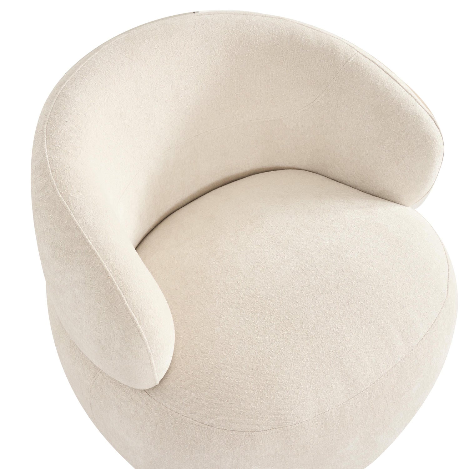 New York Drehsessel - Stoffbezug Creme Beige
