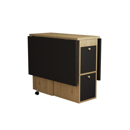Esszimmer-Set mit Spanplatten-Tisch