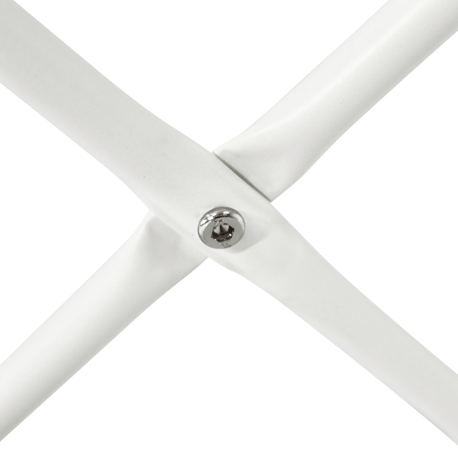 Milo Couchtisch Rund ø80 cm - Marmoroptik & Lamellenoptik
