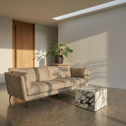 3-Sitzer Sofa - Stoffbezug Beige