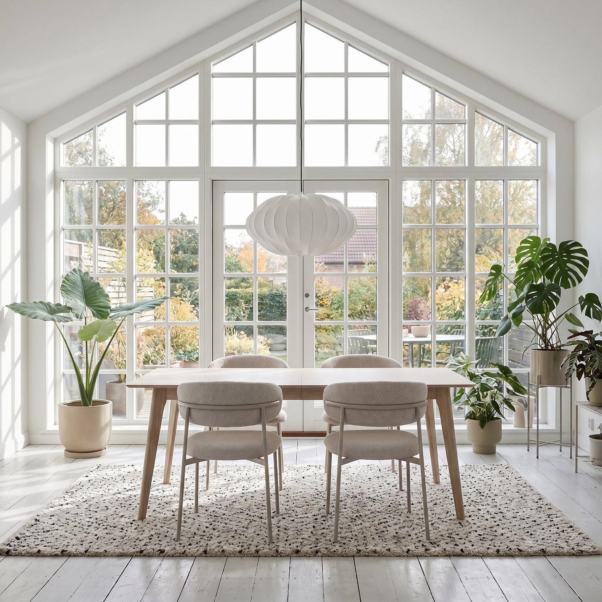 4er Set Esszimmerstühle - Beige