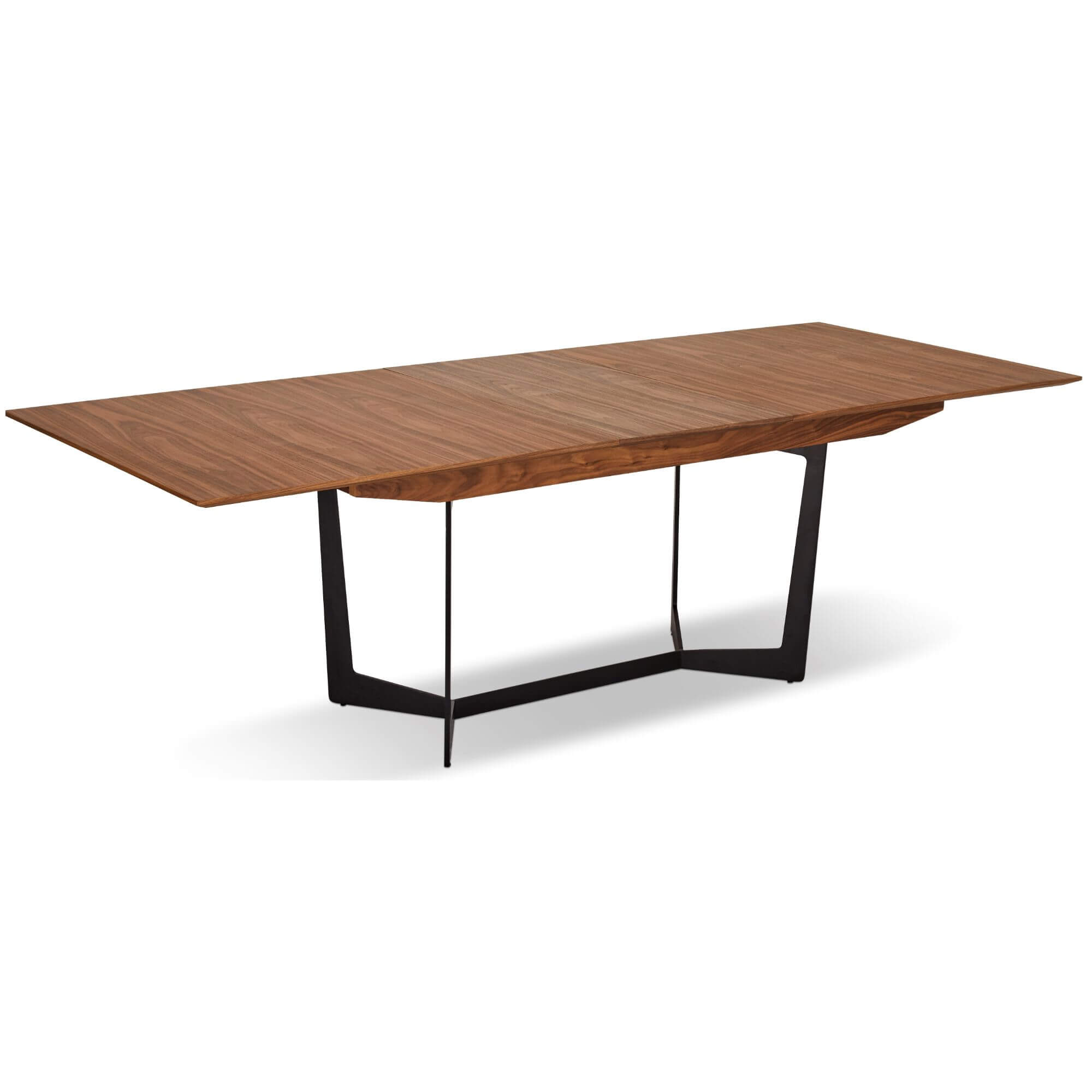 Tokyo Rechteckiger Esstisch 200x100 cm - Ausziehbar bis 250 cm - Walnuss Braun