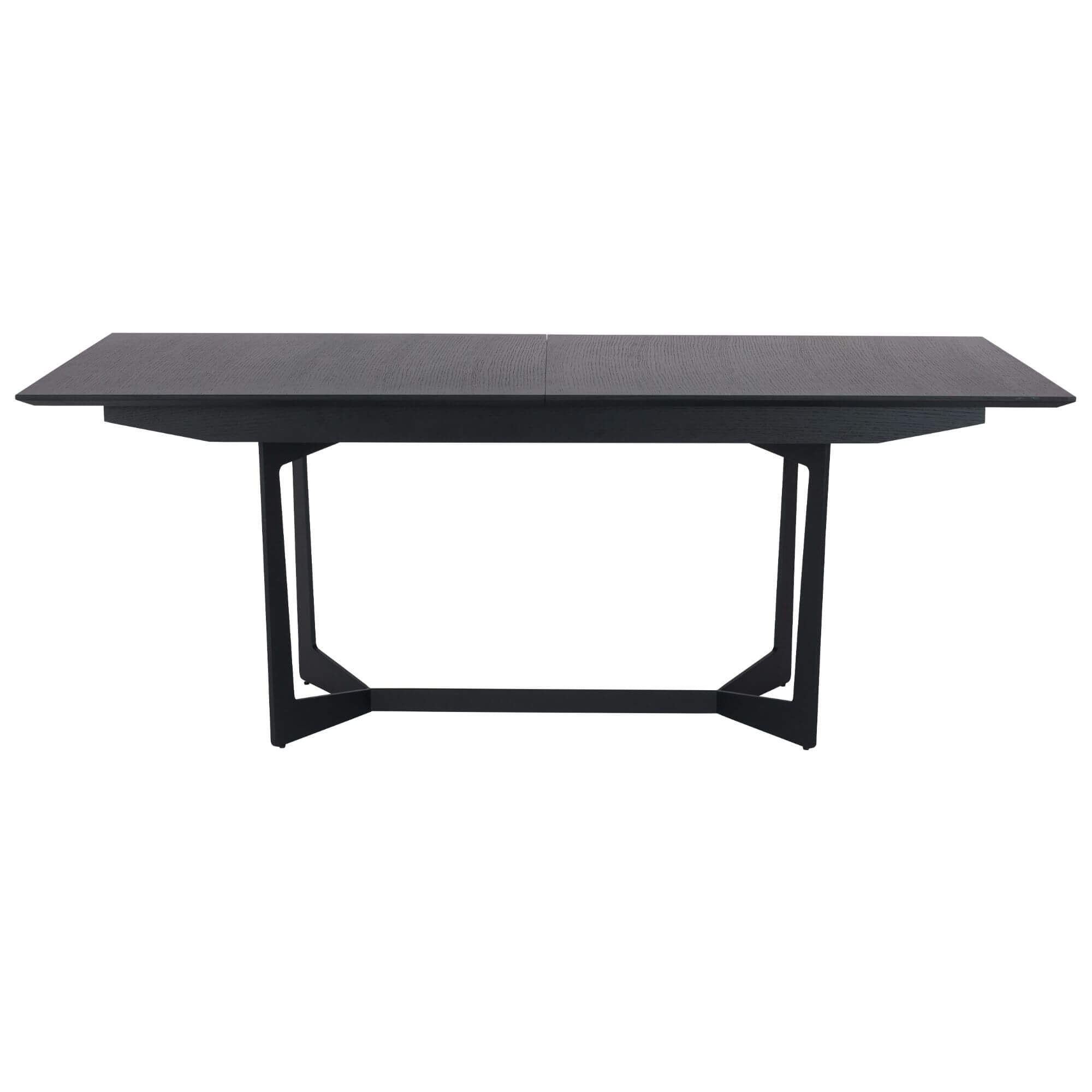 Tokyo Rechteckiger Esstisch 200x100 cm - Ausziehbar bis 250 cm - Eiche Schwarz