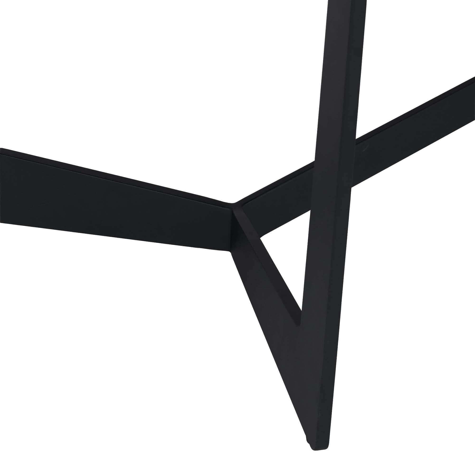 Tokyo Rechteckiger Esstisch 200x100 cm - Ausziehbar bis 250 cm - Eiche Schwarz