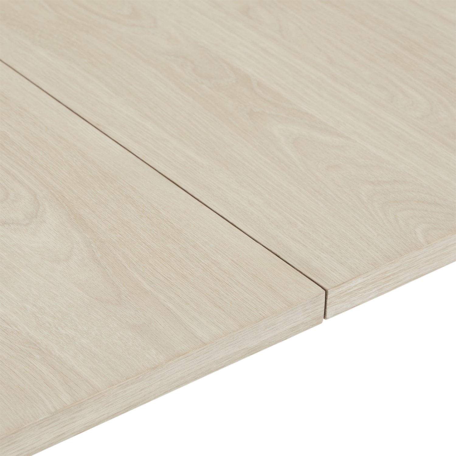 Nyborg Rechteckiger Esstisch 200x100 cm - Ausziehbar bis 300 cm - Eiche Weiß geöltes