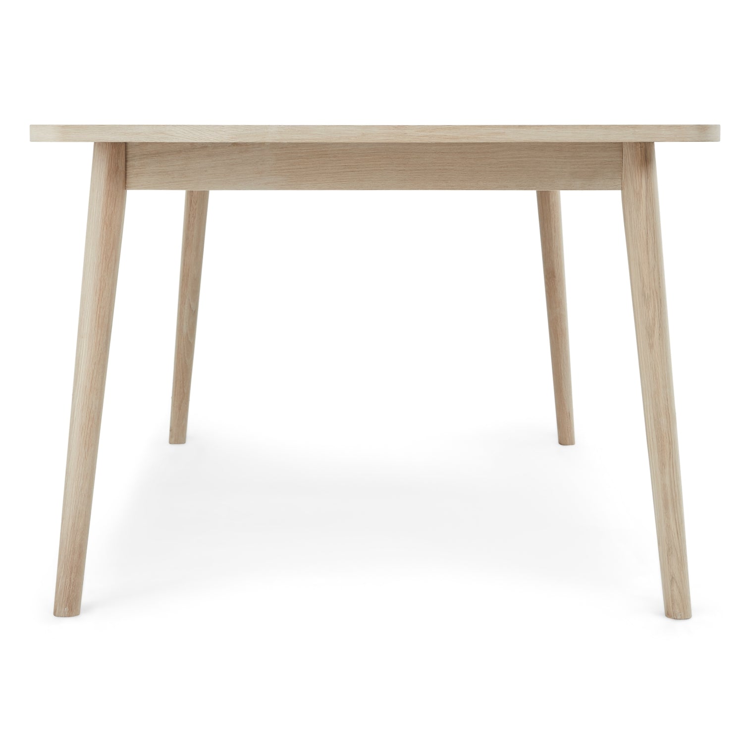 Nyborg Rechteckiger Esstisch 200x100 cm - Ausziehbar bis 300 cm - Eiche Weiß geöltes