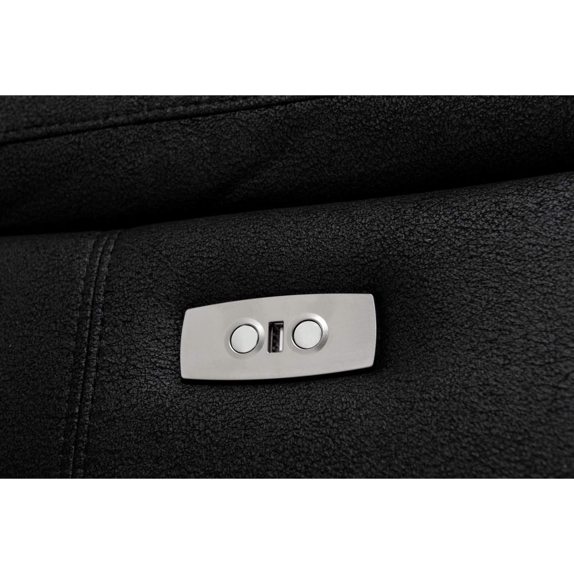 Selesta 3-Sitzer Sofa – mit Elektrische Relaxfunktion, USB