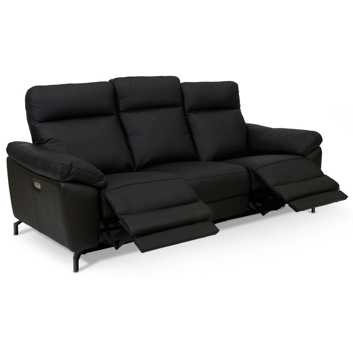 Selesta 3-Sitzer Sofa – mit Elektrische Relaxfunktion, USB