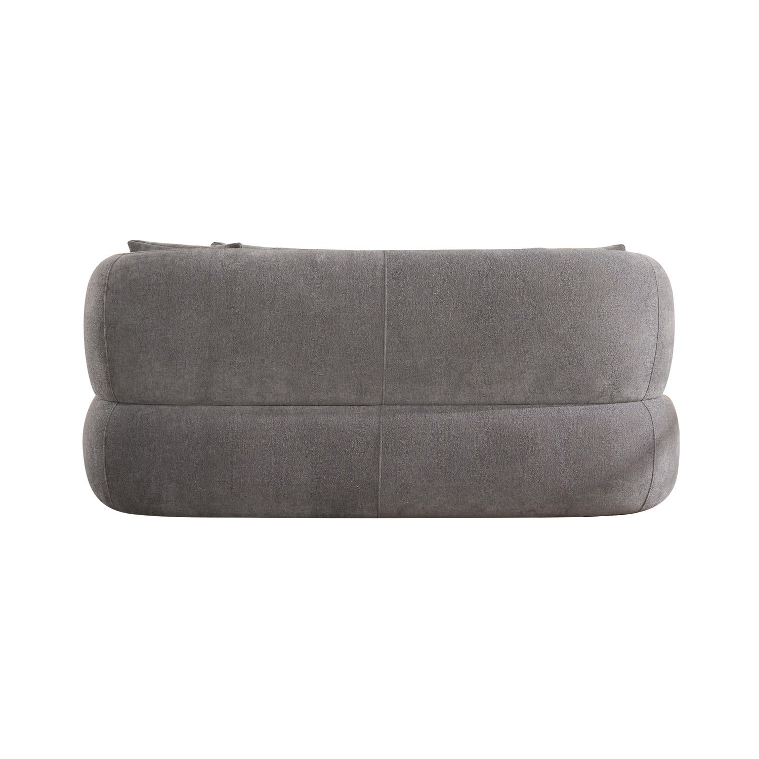 New York Sofa mit Kissen - Stoffbezug Grau