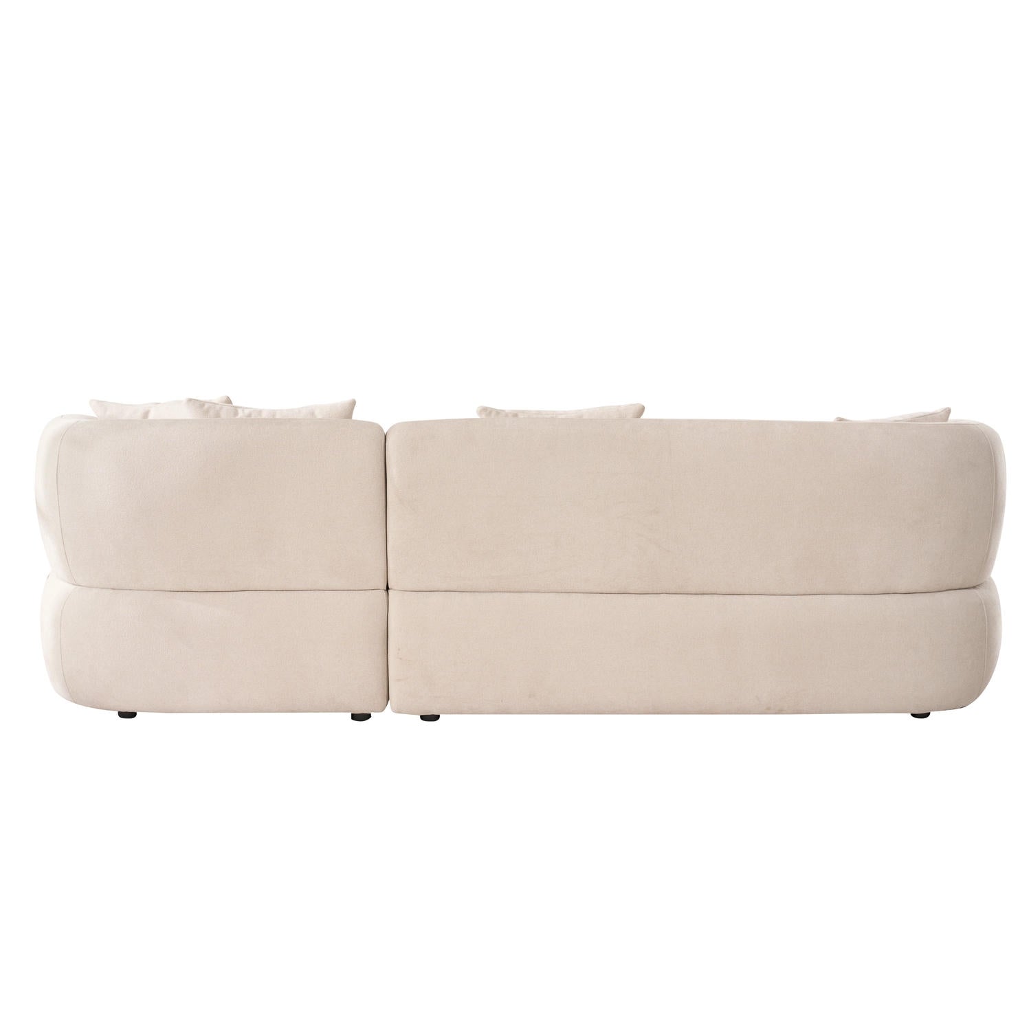 New York L-Form Ecksofa Rechts - Stoffbezug