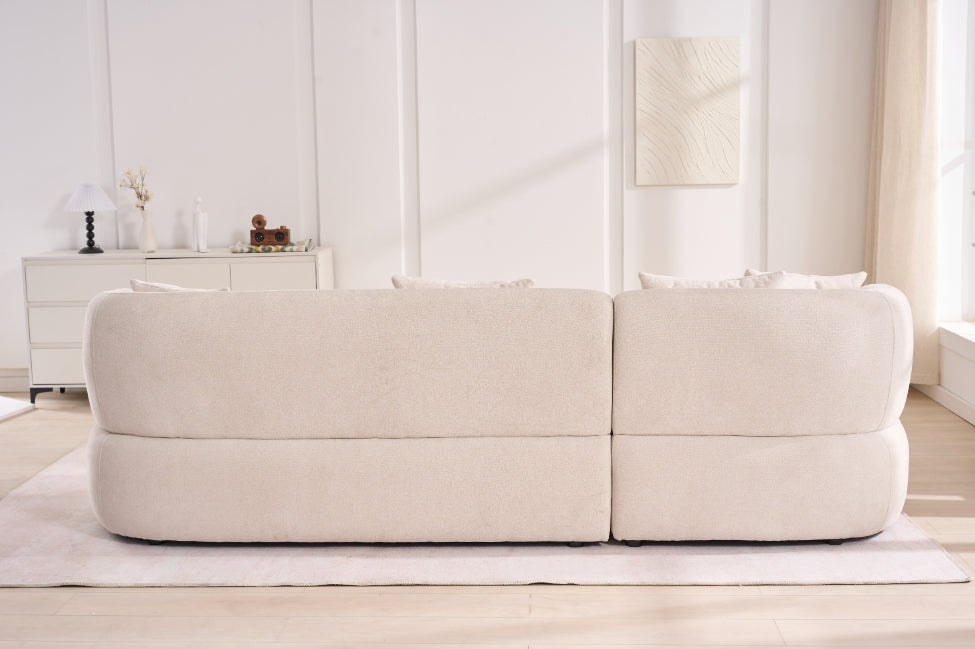 New York L-Form Ecksofa Rechts - Stoffbezug