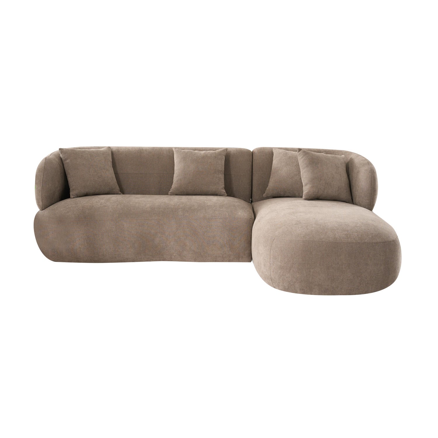 New York L-Form Ecksofa Rechts - Stoffbezug