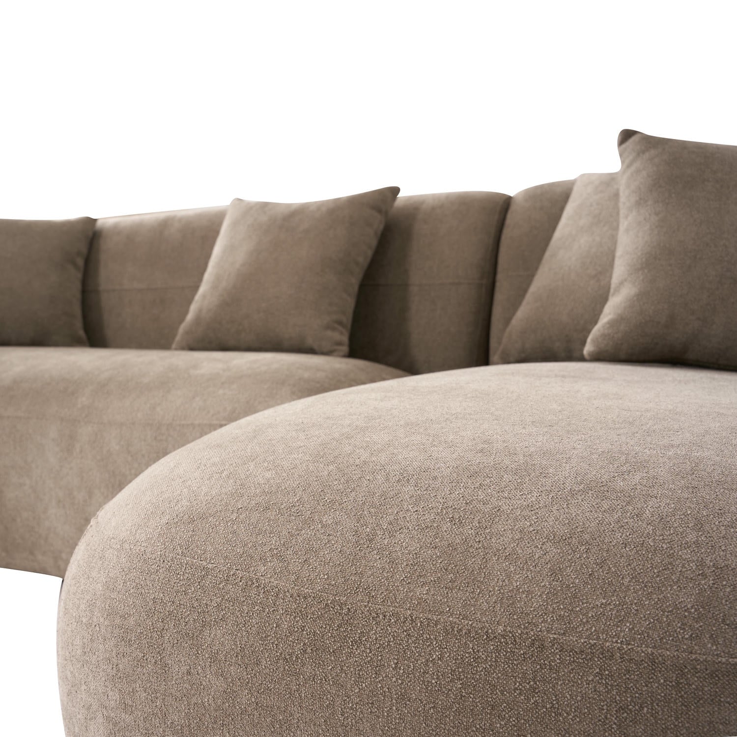 New York L-Form Ecksofa Rechts - Stoffbezug