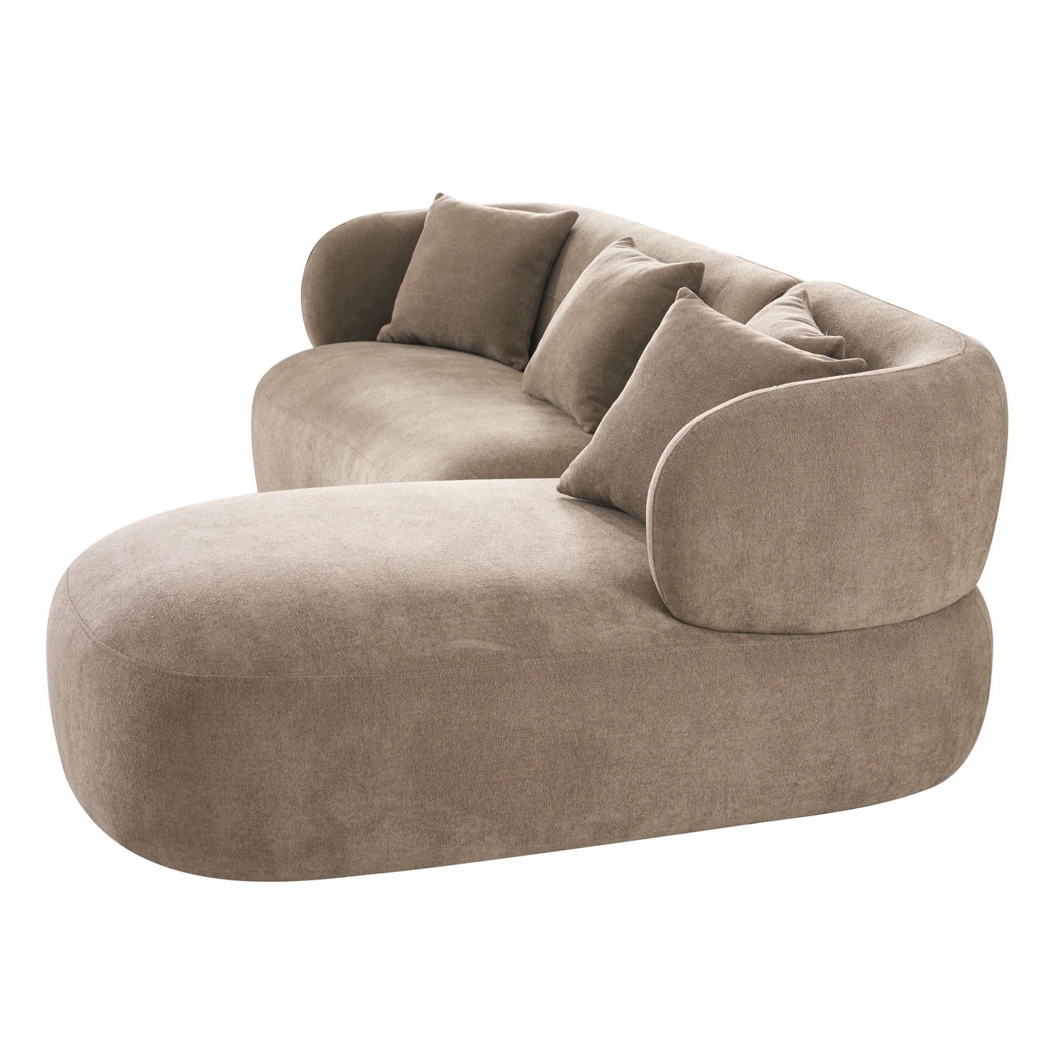 New York L-Form Ecksofa Rechts - Stoffbezug