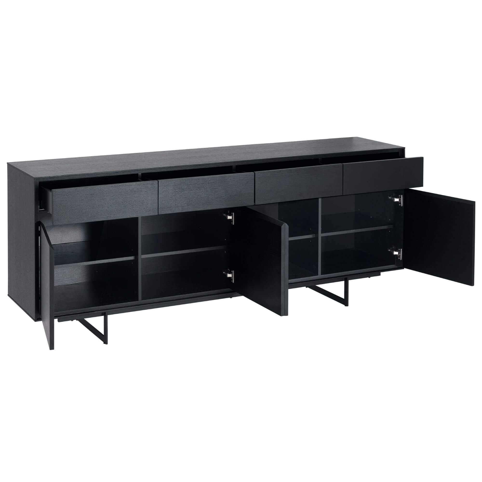 Tokyo Sideboard - Eiche Schwarz