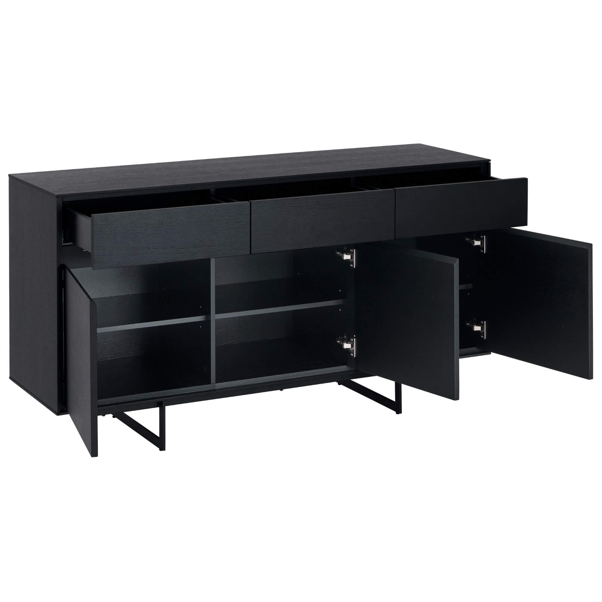 Tokyo Sideboard - Eiche Schwarz