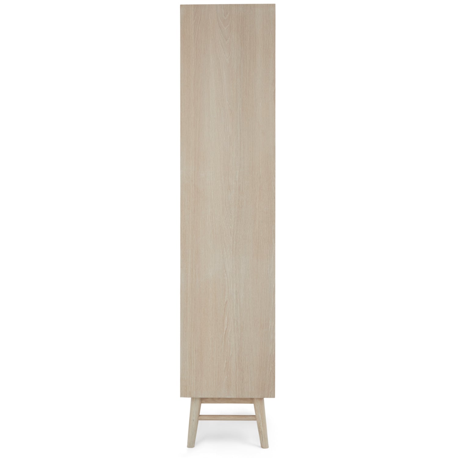 Porto Bücherregal mit Schubladen - 60 cm breit - Eiche Weiß geöltes