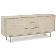 Nyborg Sideboard mit 2 Türen - 180 cm breit - Eiche Weiß geöltes