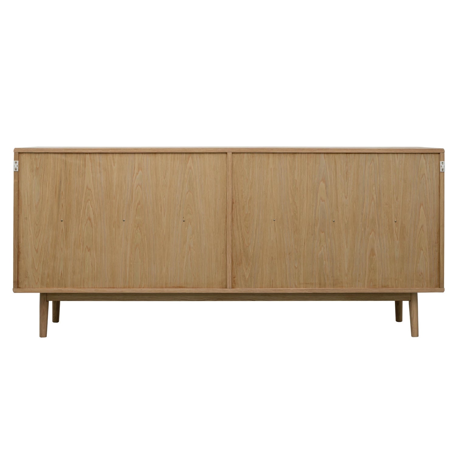 Svendborg Sideboard mit 4 Glastüren - 180 cm breit - Wildeiche Natur