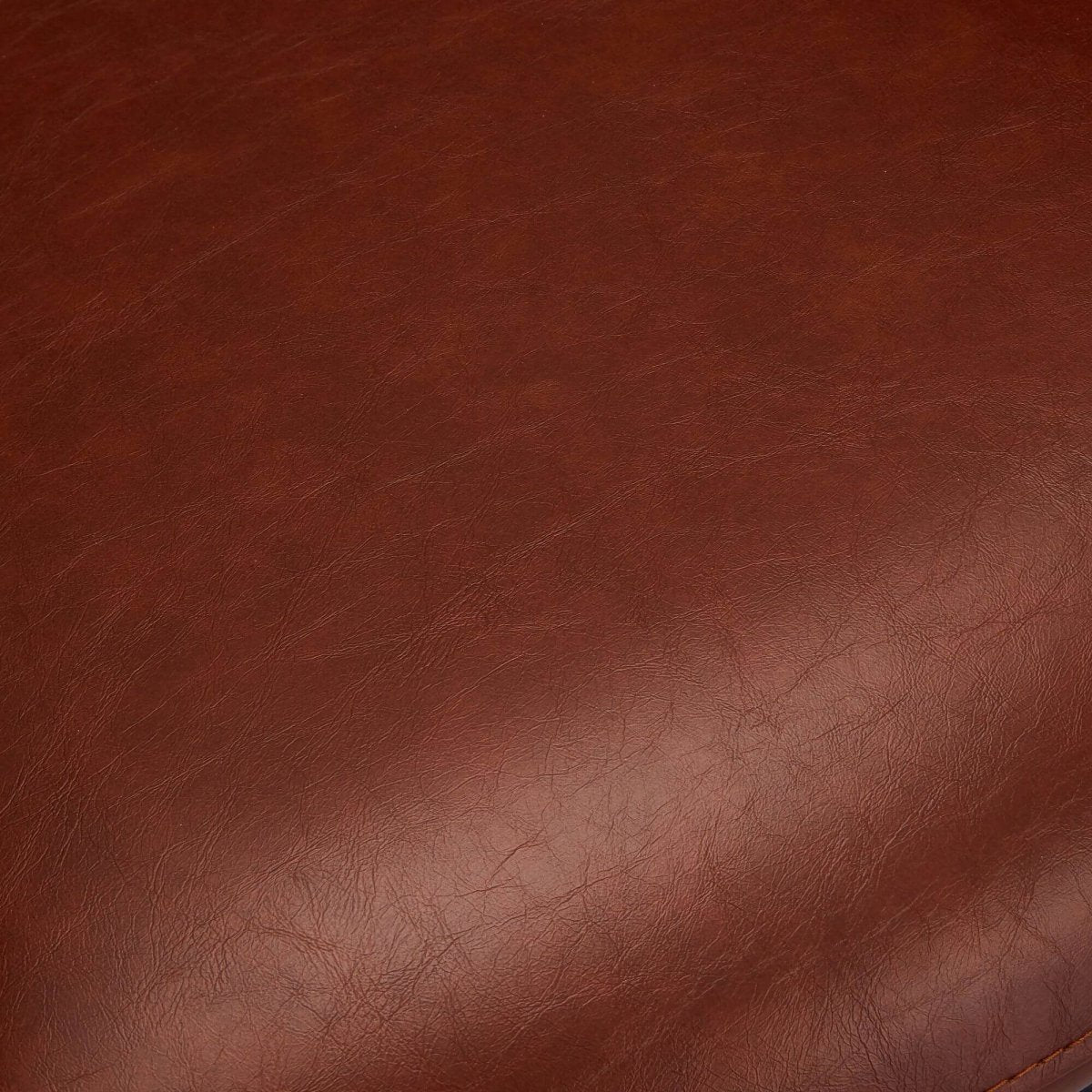 4er Set Esszimmerstühle mit Armlehne - Drehbar - Cognac Braun
