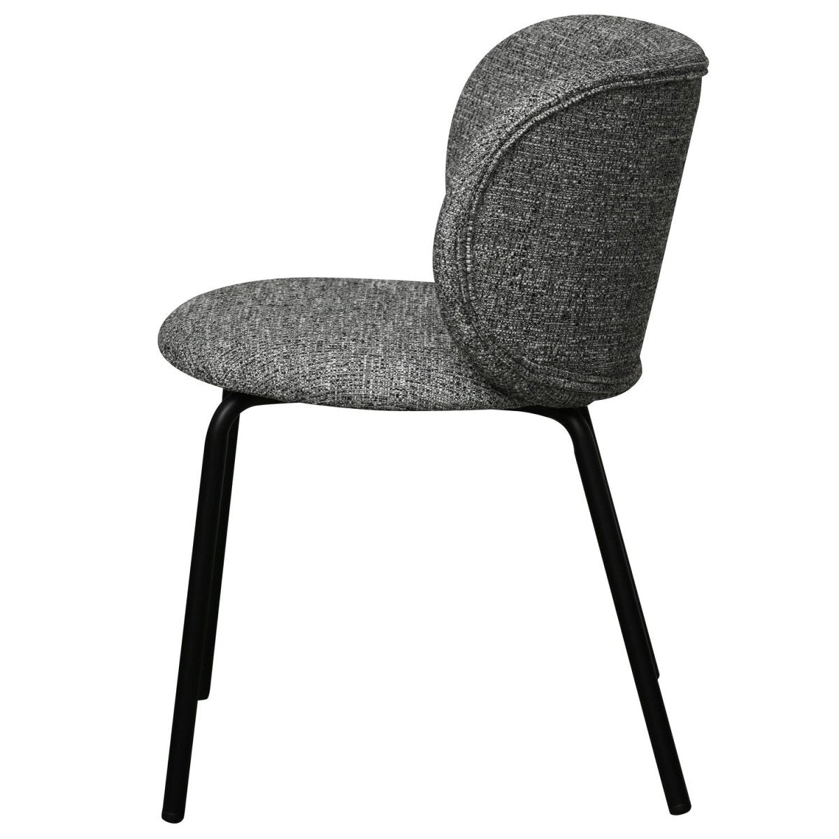 6er Set Esszimmerstühle Nanna - Grau