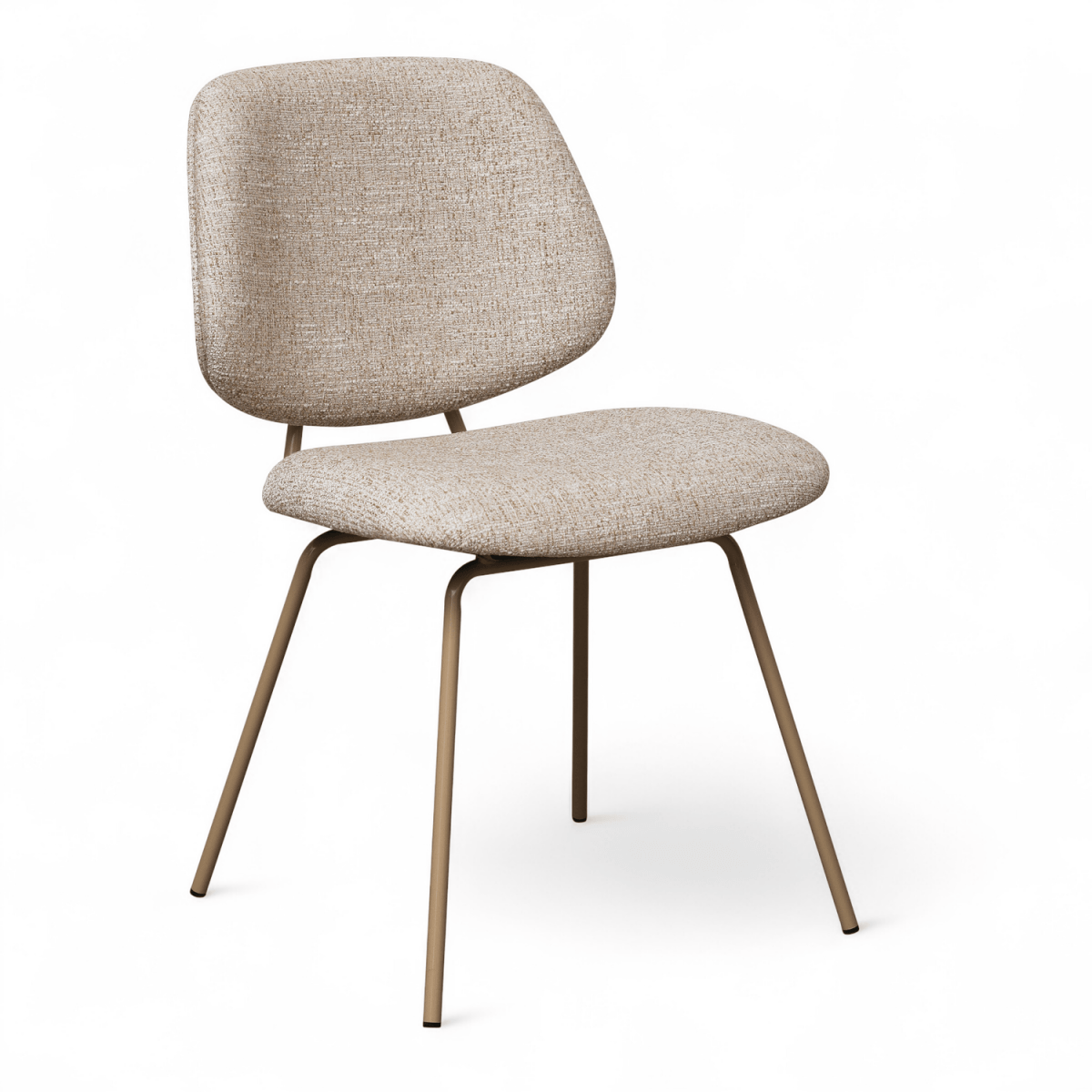 4er Set Esszimmerstühle - Beige