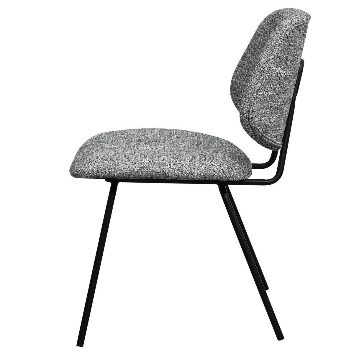4er Set Esszimmerstühle - Grau