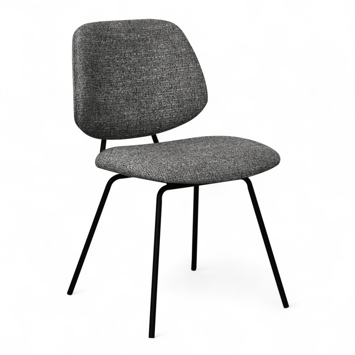 4er Set Esszimmerstühle - Grau
