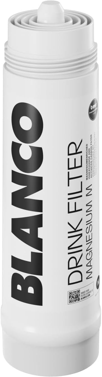 BLANCO Drink Filter Soft Magnesium M | Weniger Kalk. Zusätzliches Magnesium. Mehr Geschmack Passend zur Drink.soda &CHOICE.all 520 Liter bei 12 °dTH