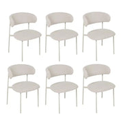 6er Set Esszimmerstühle Diana - Beige