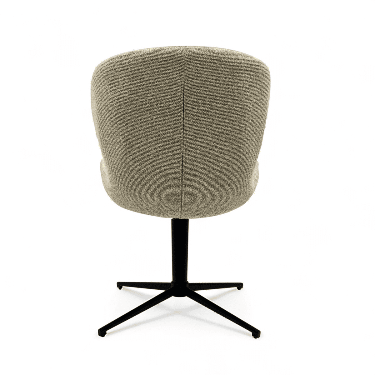 6er Set Esszimmerstühle Nicklas - Drehbar - Beige
