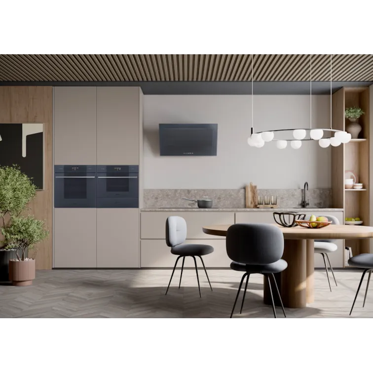 SMEG SO6102TGF Multifunktion-Einbaubackofen Linea Neptune Grey