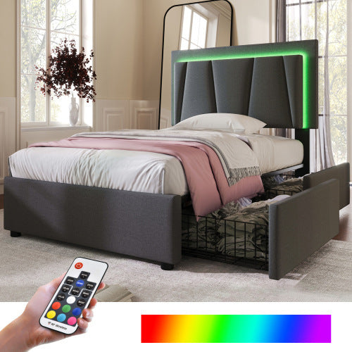 Holzbett Bett Rahmen Größe 90cm x 200cm