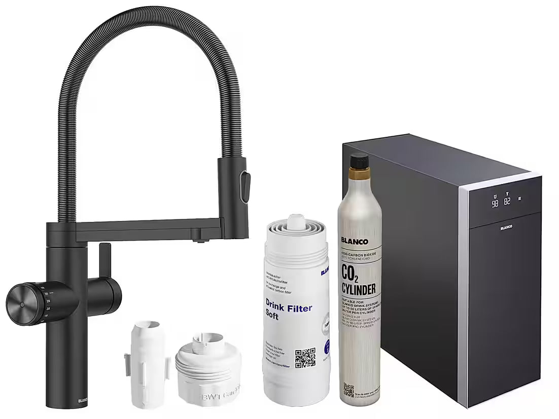 Blanco Set Trinkwasserarmatur | Choice Icona + Kühl- und Karbonisierungseinheit Choice.All