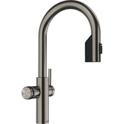 BLANCO CHOICE Icona-C Kochendwasser-Küchenarmatur mit Filter- & Soda-Funktion,satin platinum