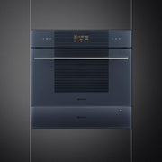 SMEG CPRT115G - Wärmeschublade mit 5 Jahre Garantie, Designlinie Linea, Neptune Grey, Touch-Control, Nische 60 x 15 cm