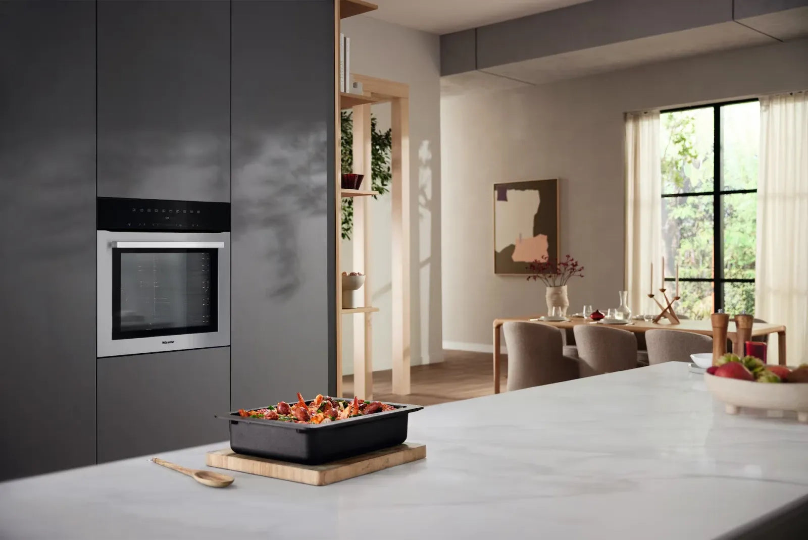 Miele Einbau-Elektro-Backofen mit Dampfgarer DGC 7150 (Edelstahl Cleansteel)
