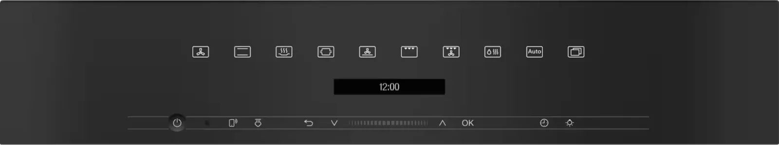 Miele DGC 7250 Dampfbackofen mit Backofenfunktion Obsidianschwarz