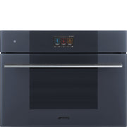 SMEG SBC4104G - Blast Chiller mit 5 Jahre Garantie, Designlinie Linea, Neptune Grey, Touch-Control, Nische 60 x 45 cm