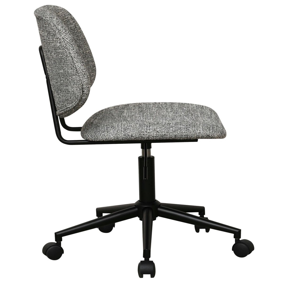 Alto Bürostühle - Bouclé-Stoff Grau
