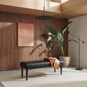 Athea Sitzbank 120 cm - Schwarz