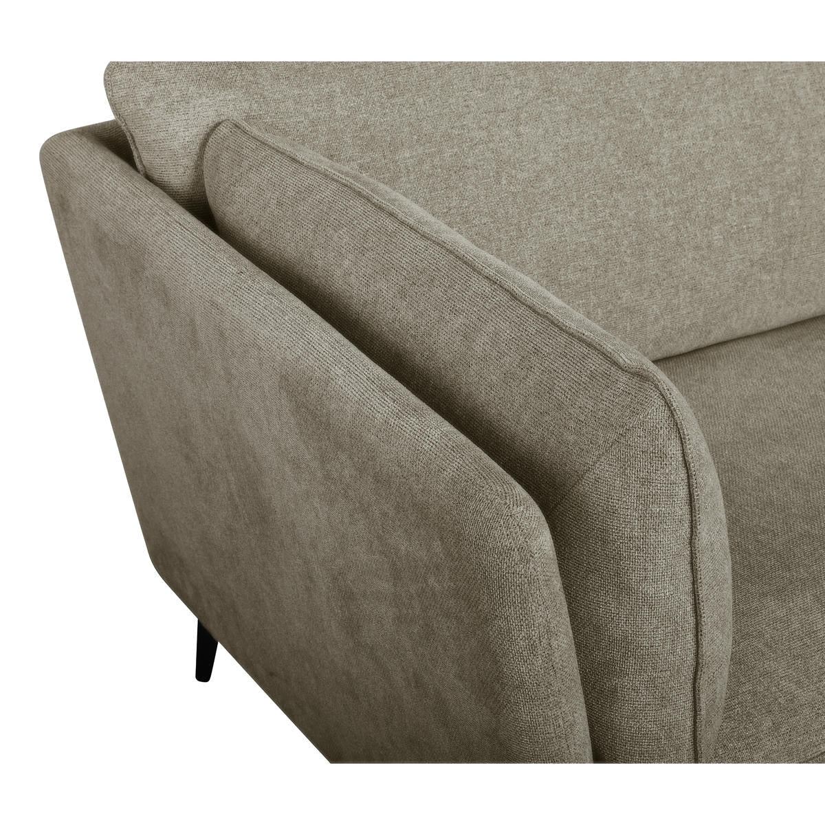 2-Sitzer Sofa - Stoffbezug Beige
