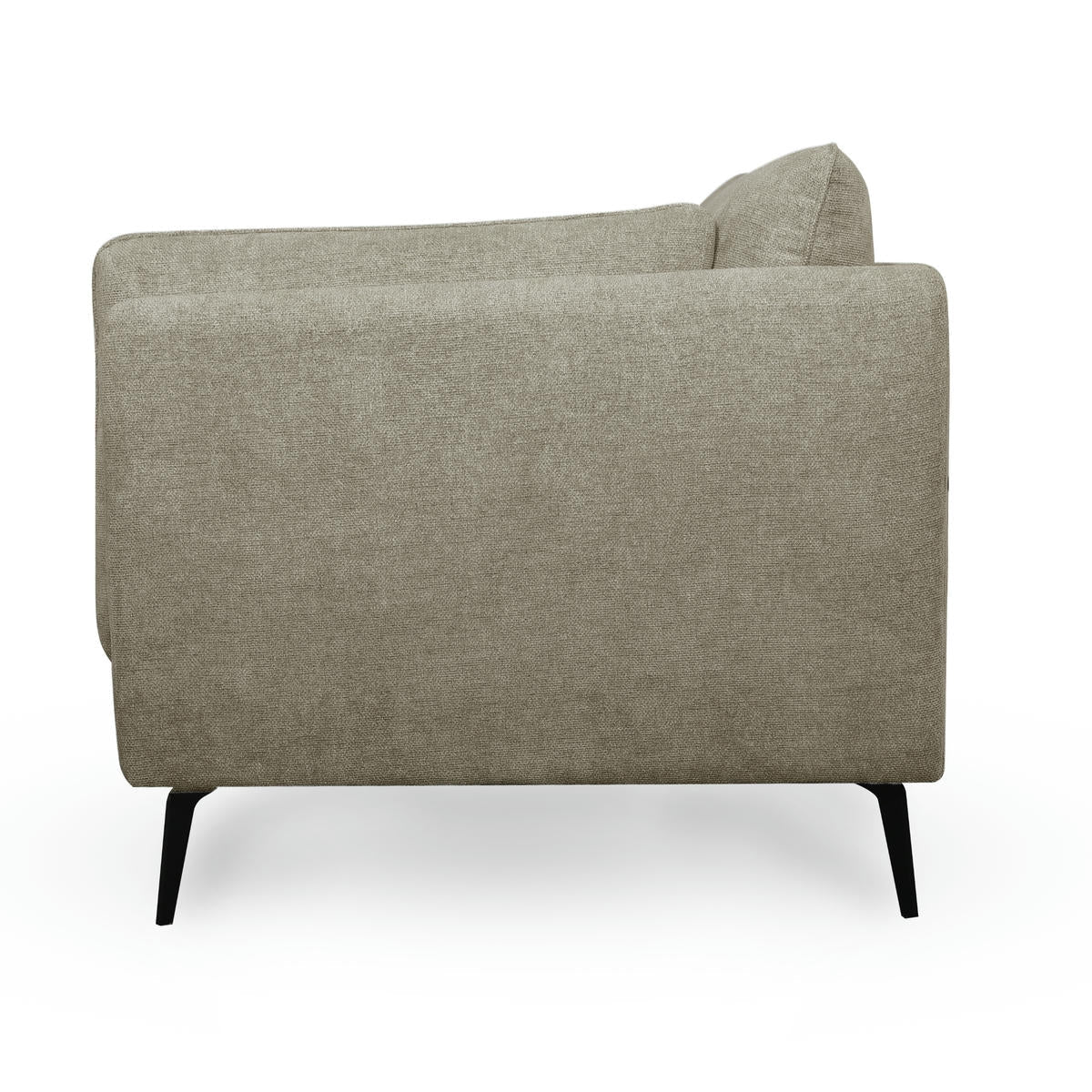 2-Sitzer Sofa - Stoffbezug Beige