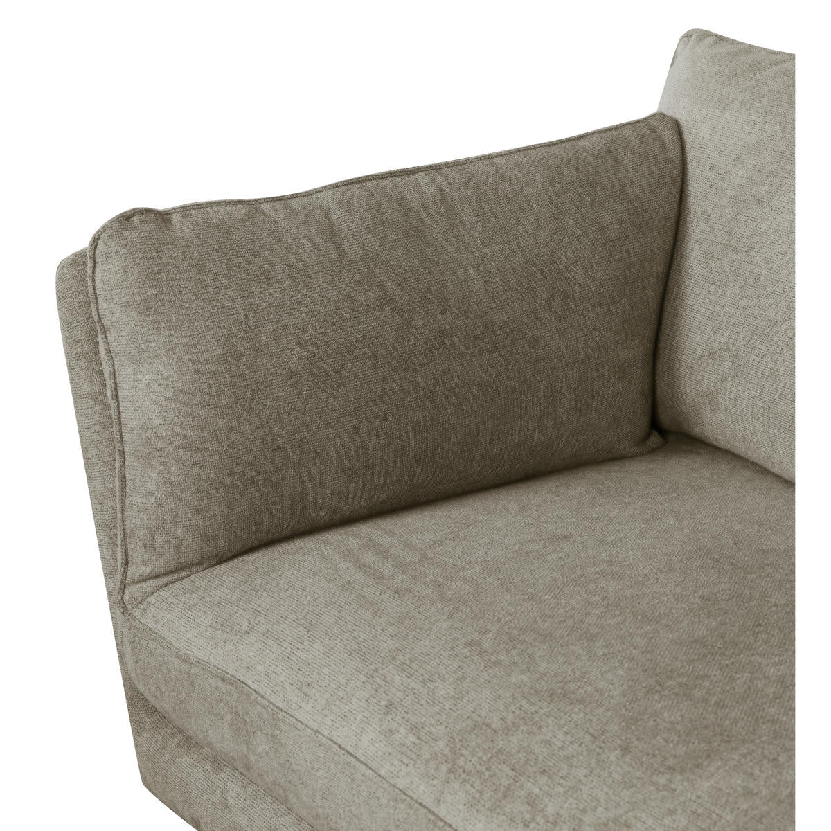 3-Sitzer Sofa - Stoffbezug Beige