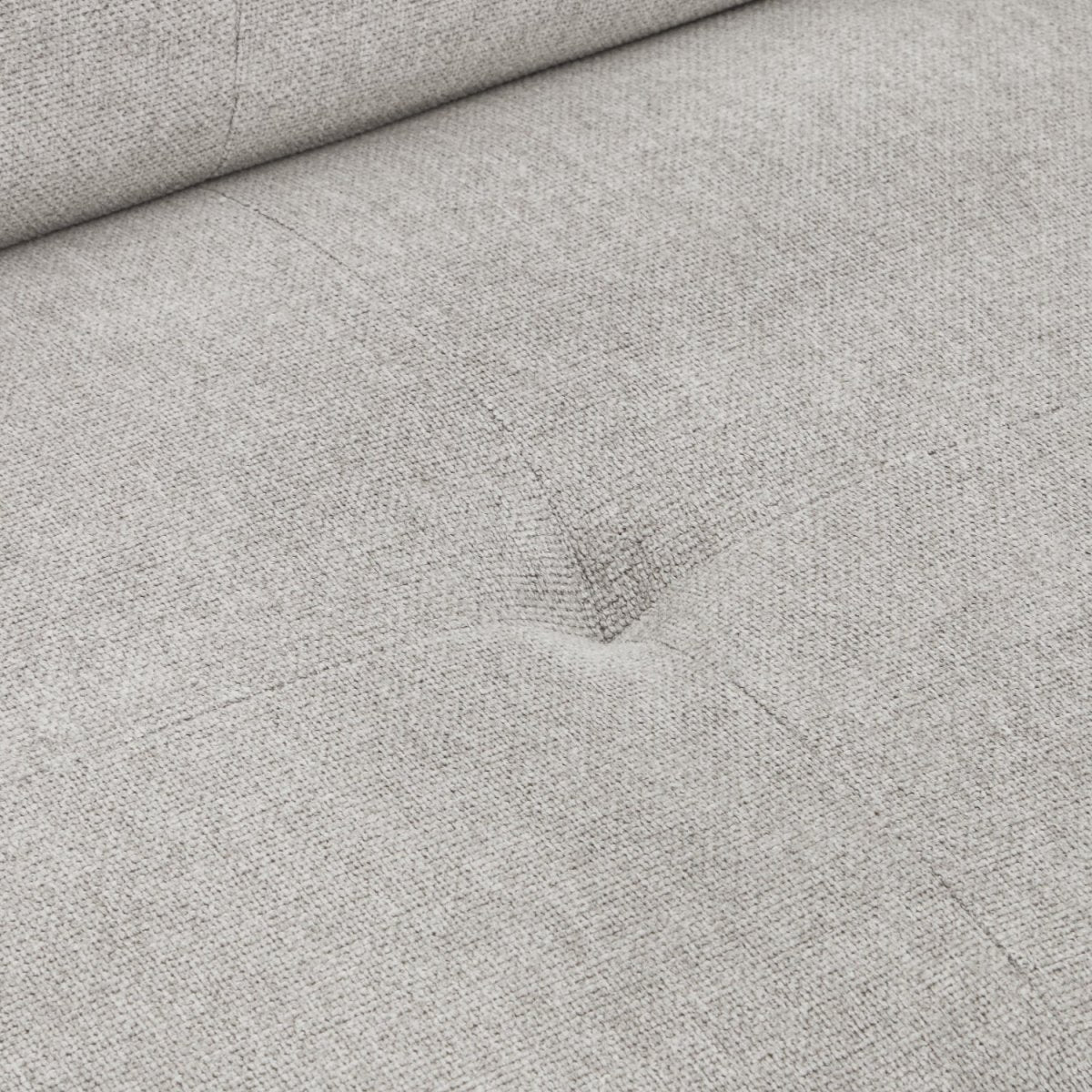 L-Form Ecksofa Rechts - Stoffbezug Grau