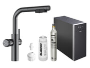 Blanco set drinkwaterkraan met montageservice | Choice Icona-L kokendwater-keukenkraan met filter- & sodafunctie (kopie)