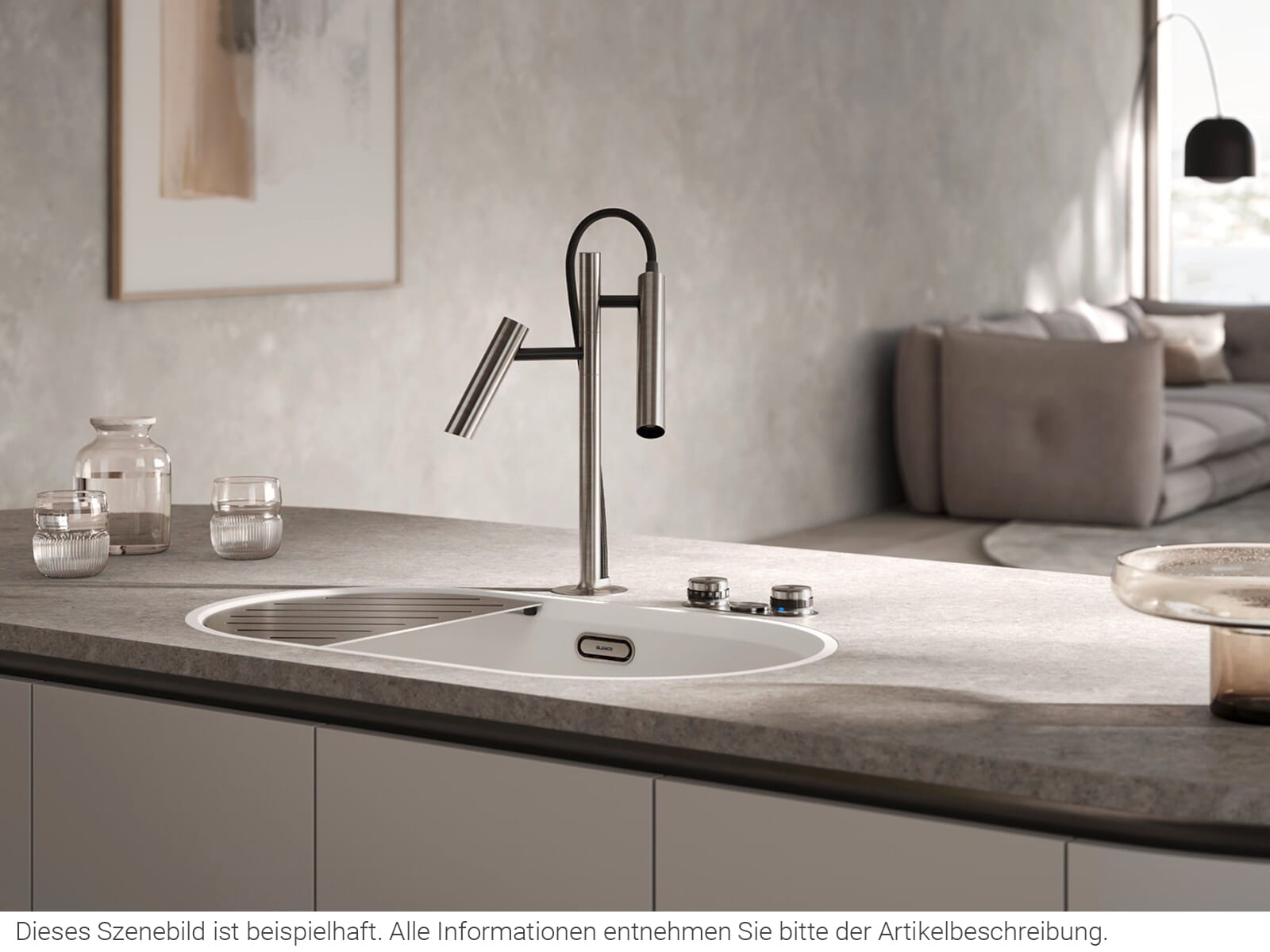 Blanco Set Trinkwasserarmatur Choice Luneoo-S + Choice.All